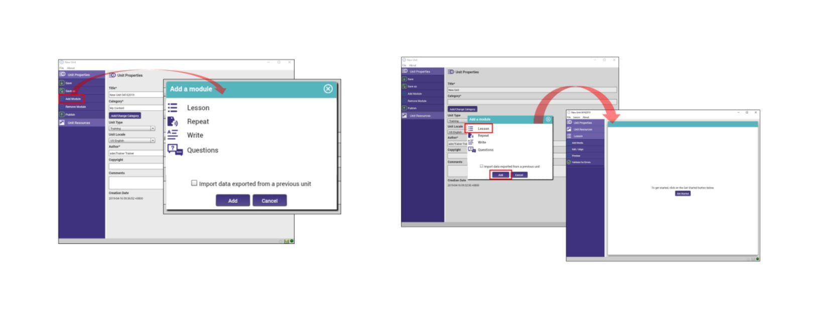 Old design screenshot 2